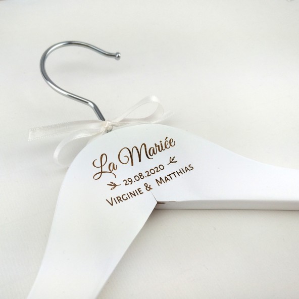 cintre mariage personnalisé