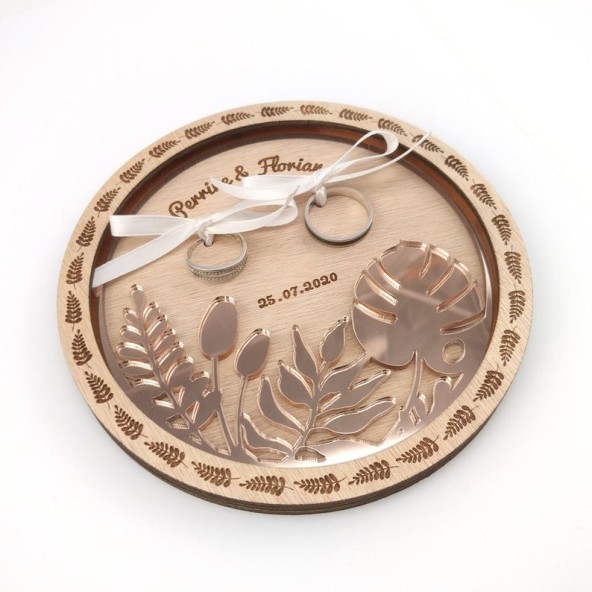porte alliances tropical bois