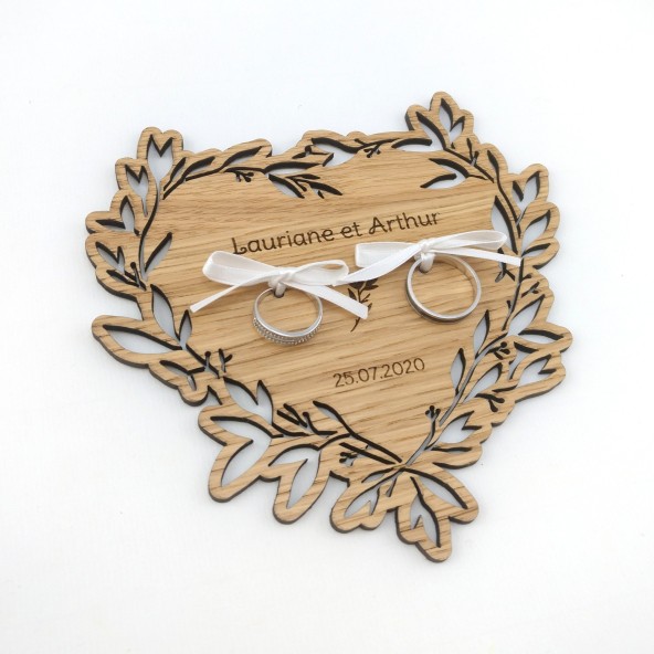 porte-alliances bois coeur