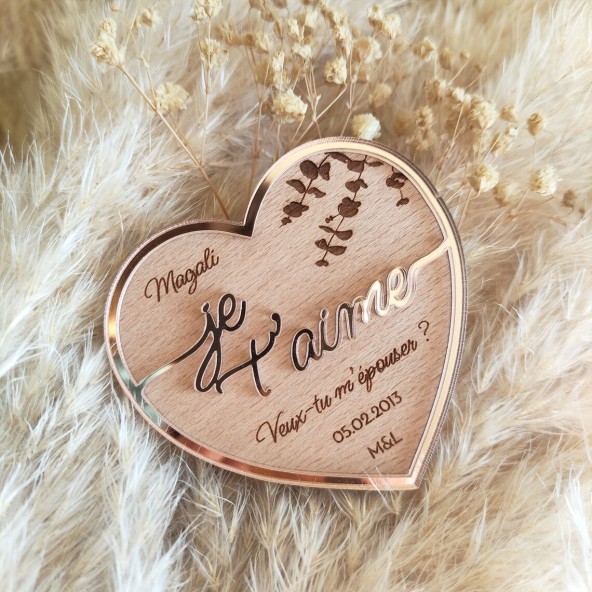 Magnet demande en mariage