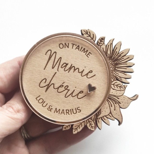 magnet personnalisé fête des grands mères
