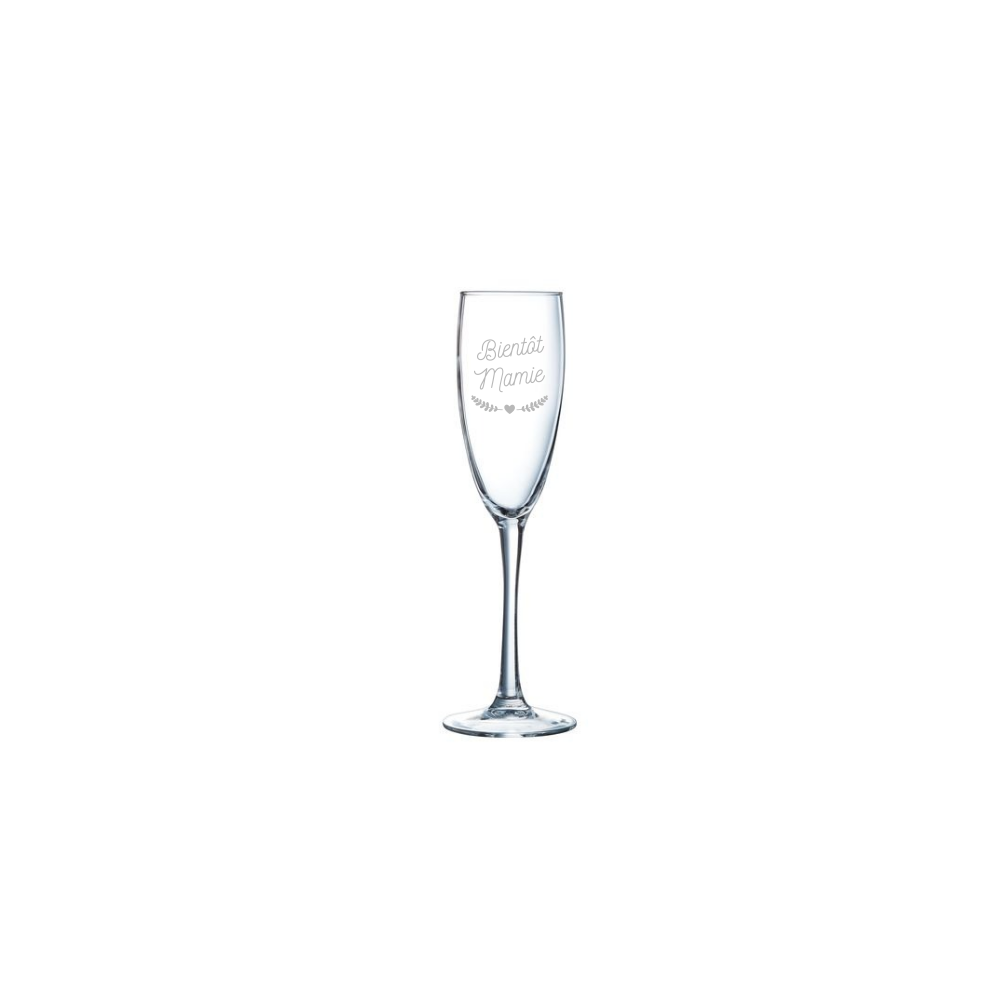 Flût à champagne annonce grossesse