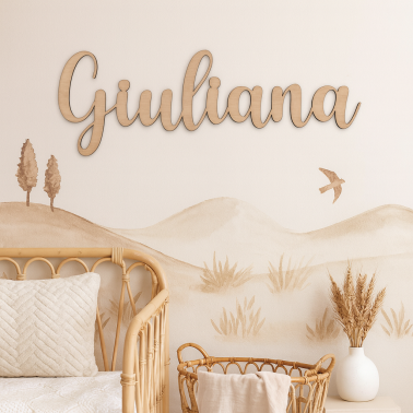 Prénom en bois personnalisé – Cadeau de naissance unique et décoration chambre enfant