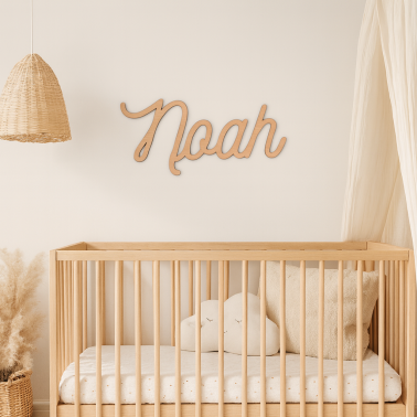 Prénom en bois personnalisé – Cadeau de naissance unique et décoration chambre enfant