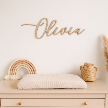 Prénom en bois personnalisé – Cadeau de naissance unique et décoration chambre enfant