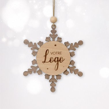 Boule de Noël personnalisée logo