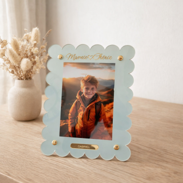 Cadre Photo Personnalisé Fête des Grands-Mères – Cadeau Unique en Acrylique