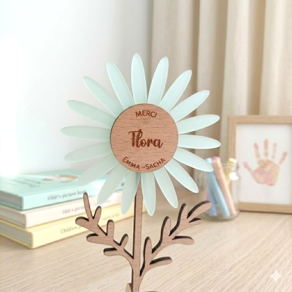 fleur cadeau maitresse personnalisé