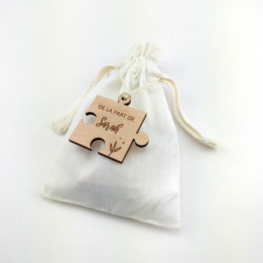 Puzzle témoin en bois